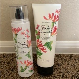 Pink Honeysuckle spray and lotion